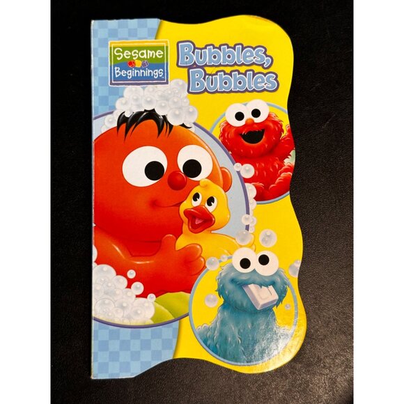 Sesame Street Beginnings Bendon Board Books Nighty Night Bubbles Ernie Big Bird - Picture 4 of 7
